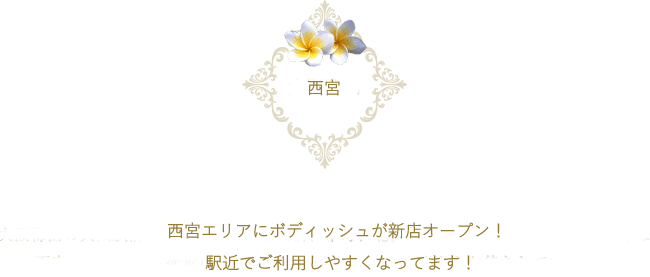 西宮にボディシュが進出!
